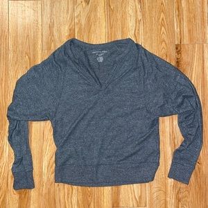 American Eagle grey-green soft n sexy sweater
